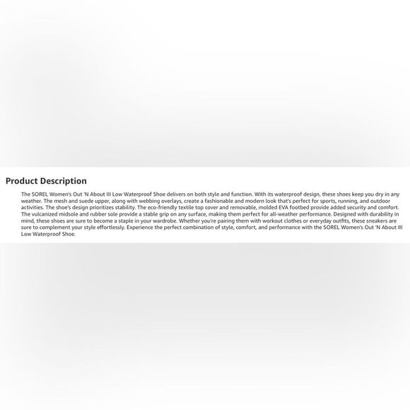 Sorel Out 'N About III Classic Waterproof Lace-up Boots Suede Low White 8 - Picture 14 of 14